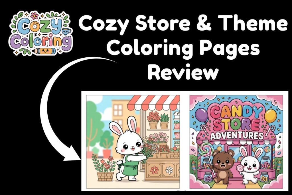 Cozy Store & Theme Coloring Pages Review