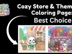 Cozy Store Coloring Pack