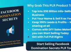 Facebook Domination Secrets PLR