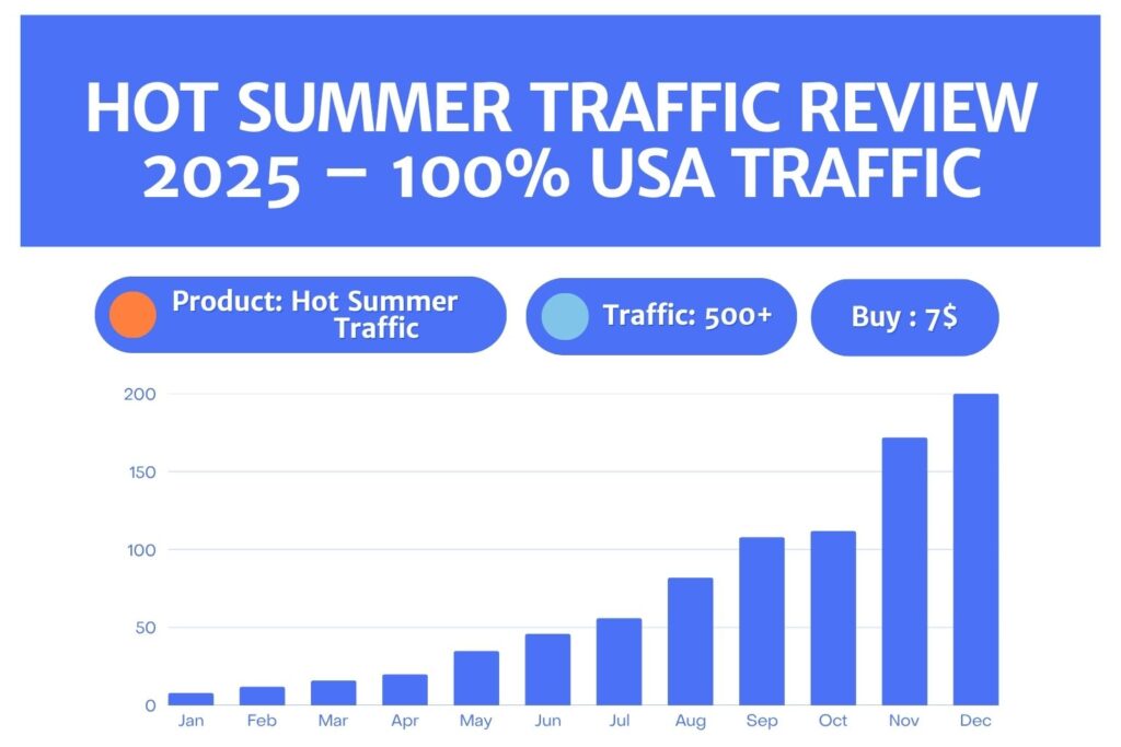Hot Summer Traffic Review 2025 – 100% USA Traffic